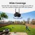 DEKCO 2K 180 270 24/7 Wired Security Camera Outdoor, Pan & Coverage, Constant Power Surveillance, Full Color Night