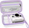 Case Compatible with DYLANTO for Anchioo, ESOXOFFORE, YTETCN, WEEFUN, GKTZ, Amzelas Instant Print Camera - White