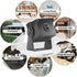 Acrylic Mini Circular Corner Shelf Mount for Security Cameras, Baby Monitors, Speakers, Plants, Easy to Install,
