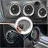 X AUTOHAUX 6.5" Speaker Grille Cover, Mesh Trim Round Subwoofer Grille Horn Protective Guard for Car