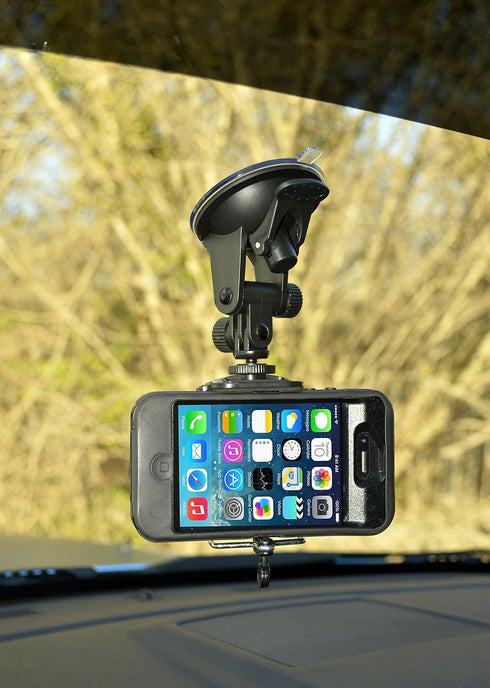 DaVoice Car Phone Mount - Cell Phone Holder for iPhone XS/XR/8/7/6S/6 Plus SE, Samsung Galaxy, Google Pixel XL