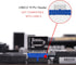EZDIY-FAB USB 3.0 Internal Header to USB 3.1/3.2 Type-C Front Panel Adapter