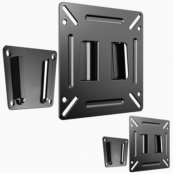 2 Pack Monitor Wall Mount for 14 -27 TVs, Small TV Mount for Computer Monitors, RV TV Mount, Holds up to 33lbs