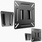 2 Pack Monitor Wall Mount for 14 -27 TVs, Small TV Mount for Computer Monitors, RV TV Mount, Holds up to 33lbs