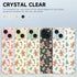 Gingerbread Man Pattern Clear Phone Case for iPhone 15, Soft TPU Slim Shockproof Cover for Boys & Girls, 6.1 Inch