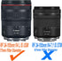 RF 24-105mm F4L Lens Hood - EW 83N Petal Bayonet Mount Shade, Reversible Non-Glare Finish for Canon Lens