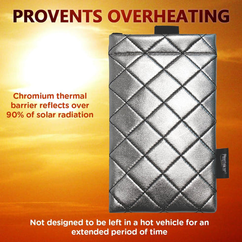 OCEAN Heart Thermal Phone Case, Drop Protection for Outdoor Sports, Prevent Lower Temperatures to Extend Battery Life