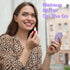 metisinno Magnetic Base Mirror Compatible with PopSocket Phone Grips, Compact Makeup Mirror, Lilac Purple
