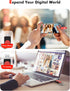 MOSDART 64GB Fast USB C Dual Flash Drive with Keychain - 2 in 1 OTG USB 3.1 Type-C Memory Stick