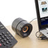 Frisby Audio FS-910 USB Powered Computer Desktop 2.0 Stereo Speakers with Volume Control, Black