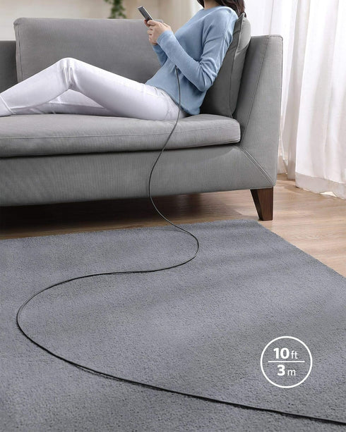 Anker 10ft USB C Cable 100W, Type C to USB C, Fast Charge for iPhone 15, MacBook, iPad, Samsung Galaxy S23.