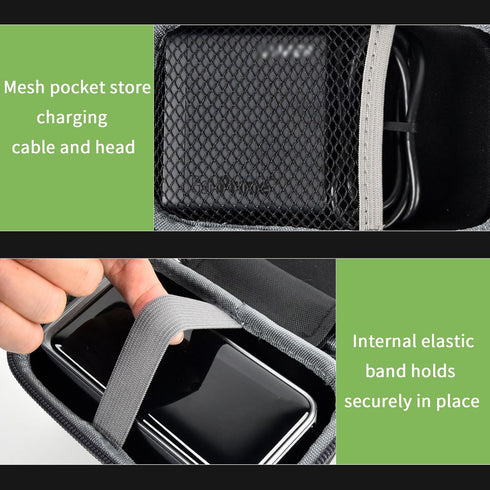 Case for Anker Prime Power Bank 20,000mAh Portable Charger, Battery Pack Organizer for Charging Cable and USB C