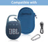 co2CREA Hard Carrying Case for JBL Clip 5 Waterproof Portable Wireless Mini Bluetooth Speaker (Blue)
