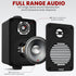 Pyle Indoor Outdoor Speakers Pair, 200 Watt Dual Waterproof 3.5” 2-Way Speaker System for Home, Boat, Marine