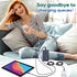 UCEC 2-Pack USB C Multi Charging Cable, 3 in 1 Braided Nylon USB C Splitter Charging Cable for Samsung Galaxy, Pixel, LG