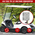Nilight 48V 36V to 12V Voltage Converter, 120W 10A Waterproof DC to DC Reducer for Golf Cart Scooters