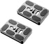 Neewer 2 Pieces Metal PU-60 Universal Quick Shoe Plate with 1/4 inch Screw for Camera Tripod