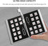 M EGA MEGACUBE 26Slots 24 2 Aluminum SIM Card Case, Ultrathin SIM Card Holder, Fit for Nano sim Card and Cell Phone