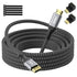 4K DisplayPort to HDMI Cable 15FT, 4K@60Hz HDR, High Speed Active Display