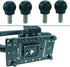 Scorpion EX Photo Video Cheese Plate/Tripod Mount, Heavy Duty Aluminum, 21 ¼”-20 and 9 3/8"-16 Holes