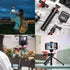 MT-16 Mini Camera Tripod, Extendable with 4 Levels Adjustment, 360° Ball Head, Lightweight Portable Vlog Selfie Stick