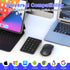 Tioleje 22 3 2.4GHz Set Wireless Mouse and Number Pad Combo - Key USB Keypad and Adjustable DPI Silent Mouse, Ultra