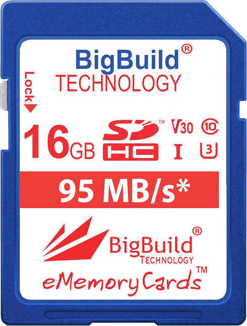 16GB UHS-I U3 Memory Card for Kodak PIXPRO Cameras - Compatible with AZ252, AZ421, AZ422, AZ527, AZ651, and More
