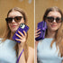 Harryshell Compatible with iPhone 12 / 12 Pro Case - Wallet Detachable Magnetic Zipper Leather with 12 Card Slots