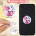 8 Pcs Phone Magnet Car Metal Plate Mount - Compatible with Magnetic Car Mounts, Replacement Sticker (Floral Style)