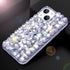 Bonitec 3D Glitter Sparkle Bling Case for iPhone 13 - Luxury Shiny Crystal Rhinestone Diamond Bumper Clear Gems