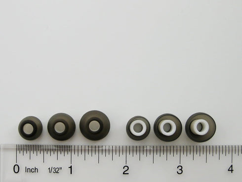 6pcs S/M/L Ergonomical Comfort Earbuds Eartips Replacement Set for Sennheiser IE, CX, CXC, CXL, OCX, MM Series