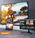 vienon 4K@60HZ, 3.0, 100W 3/4 USB C to Dual HDMI Adapter USB C Hub HDMI Adapter for Dual Monitors with USB-A PD