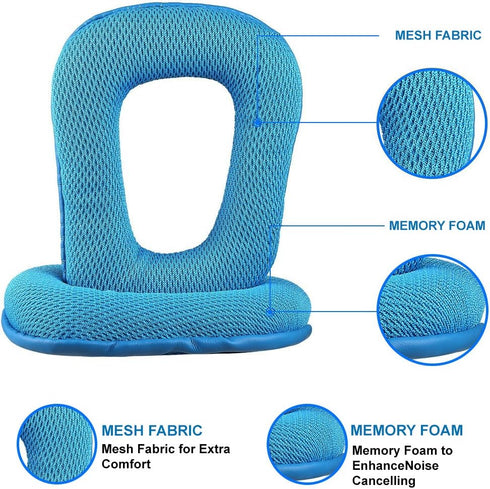 Ear Pads Replacement for Logitech G35 G935 G933S G933 G930 G635 G633S G633 G533 G433 G432 G431 G430 G332 G233 G231 G230