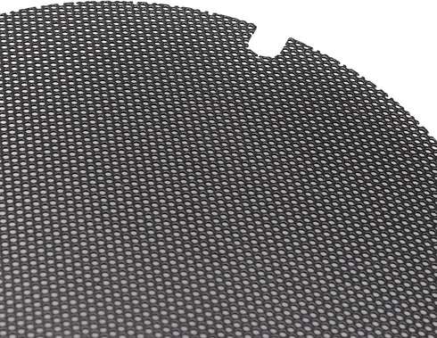 Black Motorcycle Mesh Rear Passenger Speaker Grille Covers for Harley Road Glide, Street Glide, Electra Glide Ultra,