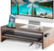 Marbrasse 16.5 Inch Monitor Stand, 2 Tier Computer Monitor Riser with Printer