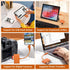 Bawanfa Plus 2.0 SD Card Reader for iPhone, Dual Connector (USB-C & Lightning) Memory Card Reader with USB Port