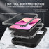 iPhone 13 Mini Case, Military Grade 3 in 1 Heavy Duty Shockproof/Dust Proof with 2Pcs Tempered Glass Protector