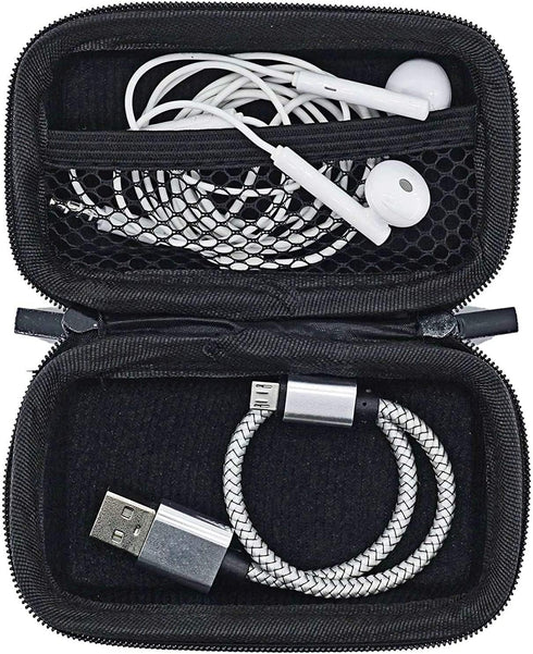 USB Flash Drive Case Bag, EVA Shockproof, Pressure Proof Waterproof Hard Carrying Travel Case for USB Cable