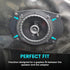 NuIth 6X9 to 6.5 inch Door Speaker Adapter - Universal Spacer Ring Installation Plate for Select Jeep/Chrysler/Dodge
