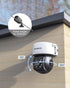 SANNCE 1080P PT Dome Camera, 2MP Pan/Tilt 360° Digital Zoom Outdoor Security Camera, 30M Night Vision for Analog CCTV