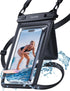 Lamcall Double Bag Waterproof Phone Pouch - IPX8 Case with Lanyard for iPhone 15/Pro/Pro Max/Plus/14/13, Galaxy 24/23/22