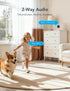 GNCC 2K 2.4G/5G 2 Pack Indoor Cameras for Home Security with Phone App, Mini Pet Cam w/Human/Motion/Sound Detection