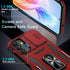 DEERLAMN for Samsung Galaxy S24+ Plus Case, Military Grade Shockproof Protective Cover with Slide Camera Cover + Screen