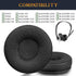 SOULWIT 60mm Ear Pads Replacement for Plantronics HW510/HW520, Audio 310/345/476/628, Earpads for Poly Blackwire C210/C220/C310/C320/C325/C3200/C3210/C3220/C3225, Cushions with Durable Mesh Fabric