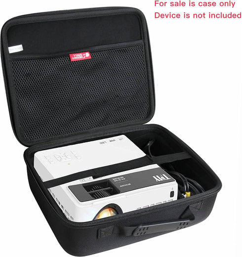 Hermitshell Hard Travel Case for TMY Mini Projector Upgraded 9500 Lumens Bluetooth Projector (Case for Projector + Tripod)