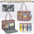 RAINSMORE 15.6 inch Teacher Tote Bag Laptop Bag for Women Work Bags Laptop Tote Nurse Bag Professional Computer