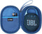 LTGEM Case for JBL Clip 4/5, Ultra Portable Waterproof Dustproof Bluetooth Speaker, Blue
