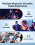 Gsoemon Active Noise Cancelling Wireless Earbuds, Bluetooth 5.3 Headphones with Enhanced Bass and 4 Mic ENC