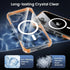 Gotubiim 16 Protector*2,Anti-Yellowing,Compatible 16 6.1",Clear-Orange for iPhone Case,Screen with MagSafe,[Military