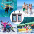 Hiearcool Universal Waterproof Case, Phone Pouch for iPhone 15 14 13 12 Pro Max XS Plus, Samsung Galaxy S22, 2 Pack